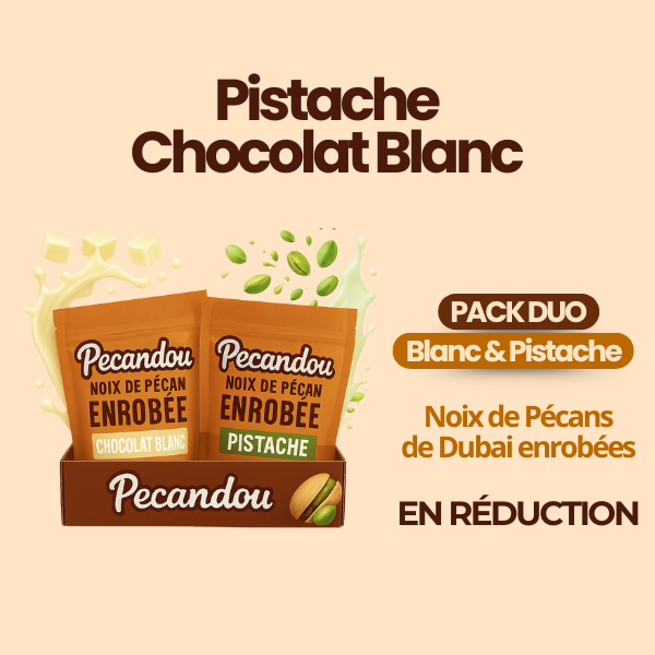 Pack Blanc & Pistache - PECANDOU